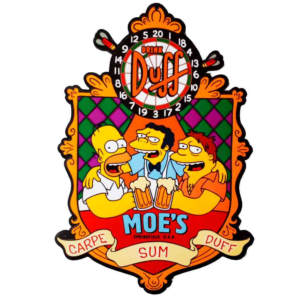 Placa Decorativa Mdf Homer Simpson - versareanosdourados