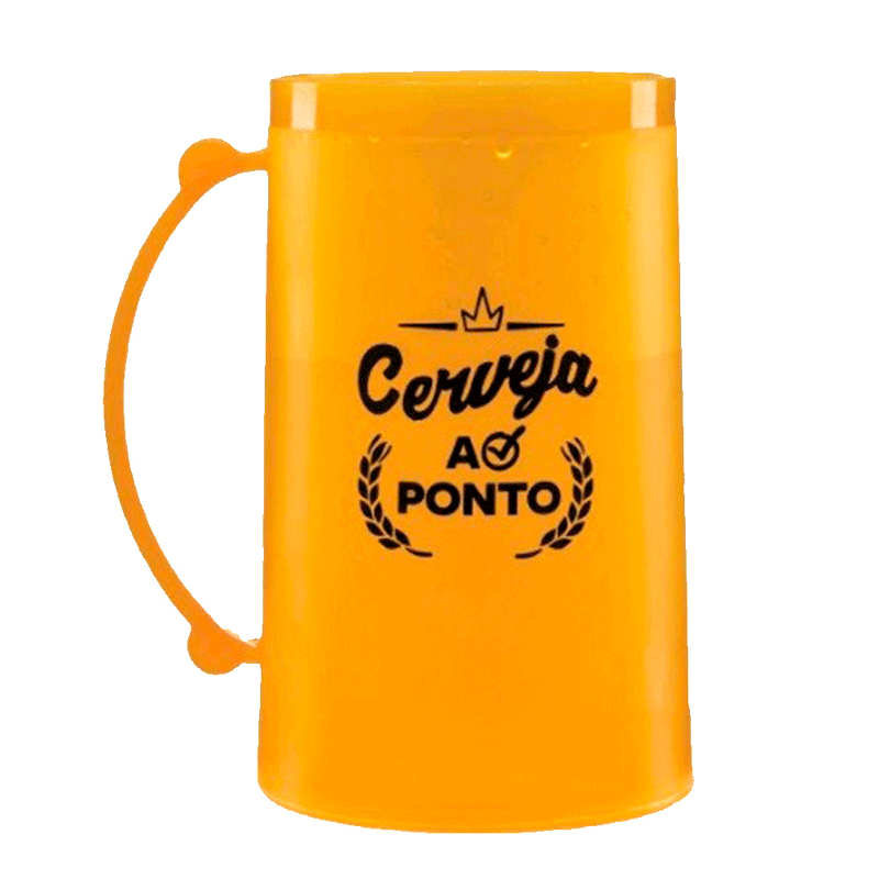 Caneco Com Gel Cerveja Ao Ponto Versareanosdourados