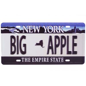 Placa-Carro-Decorativa-De-Metal-New-York-Big-Apple