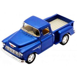 Miniatura-1955-Chevy-Stepside-Pick-up-Escala-1-32-Azul