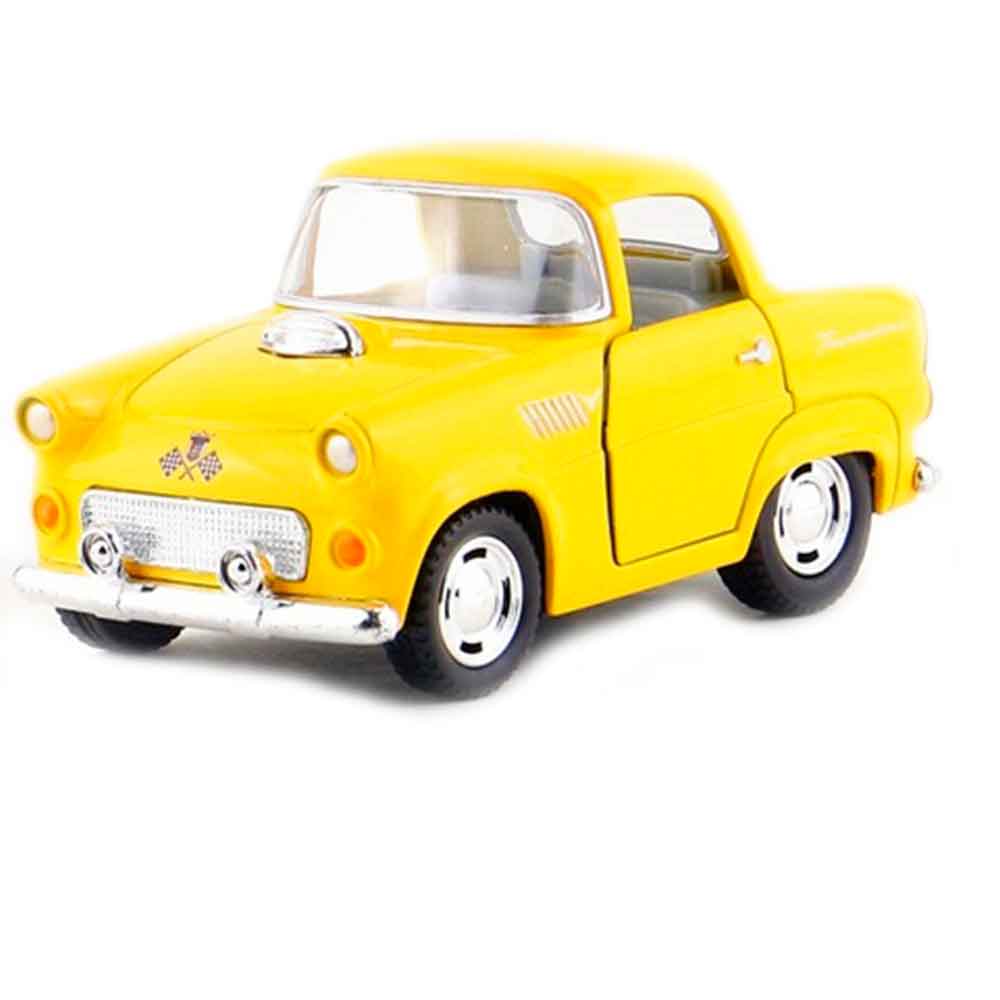 miniatura-1955-ford-thunderbird-escala-136-amarelo-pastel-01