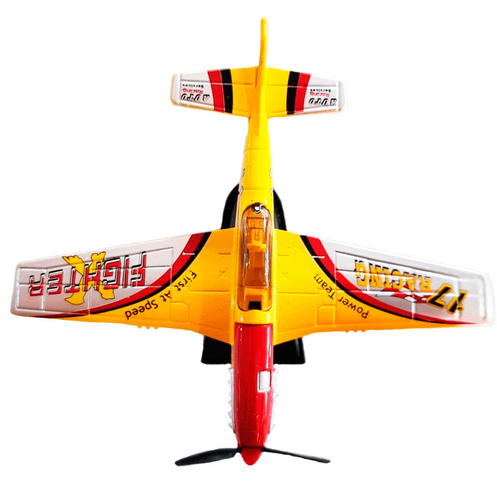 Miniatura-Colecionavel-Aeronave-Acrobacts-Amarelo-01