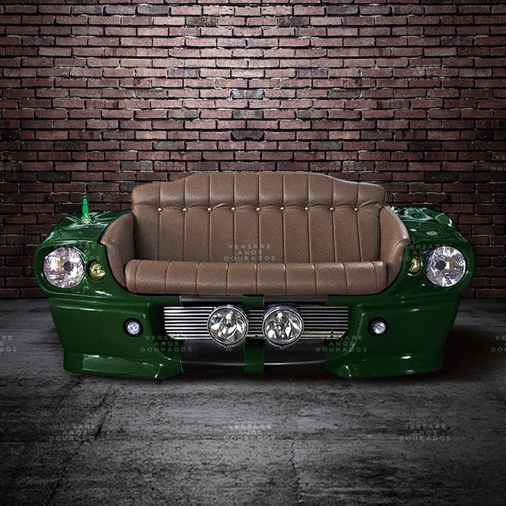 Sofa-Mustang-Bullitt-Verde---Estofado-Marrom