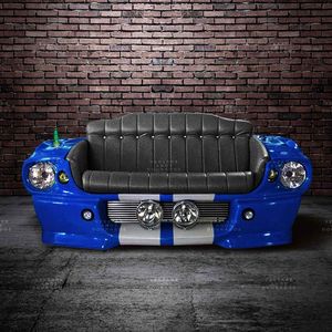 Sofa-Mustang-Grabber-Blue-Azul---Estofado-Preto