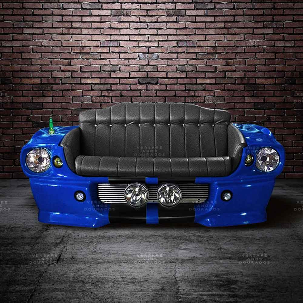 Sofa-Mustang-The-Last-American-Hero-Azul---Estofado-Preto