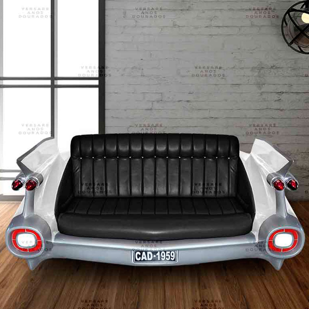 Sofa-Cadillac-Ghostbusters-Branco---Estofado-Preto