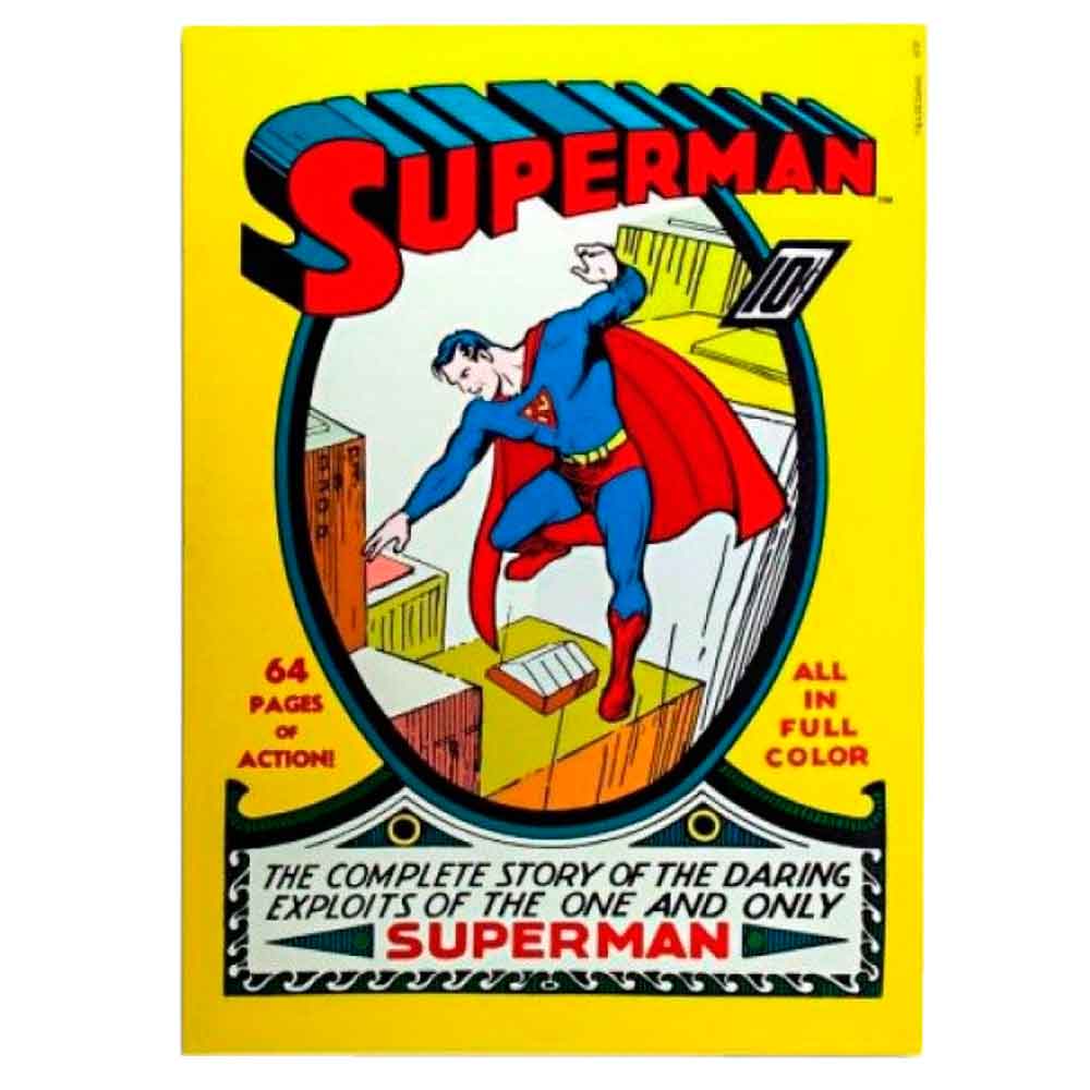 Quadro-Tela-Dc-Comics-Super-Homem