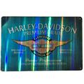 Placa-Refletiva-3d-De-Metal-Harley-Davidson-Premium-Grade
