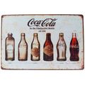 Placa-De-Metal-Decorativa-Bottle-Coca-Cola-Vintage