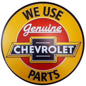 Placa-Decorativa-Mdf-Chevrolet-Genuine-Parts