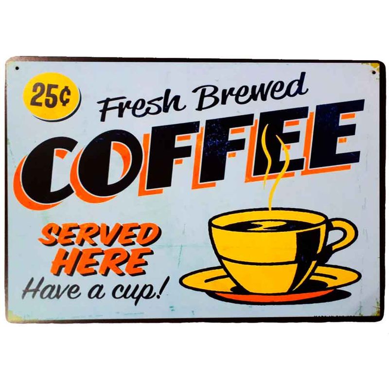 Placa-Decorativa-Mdf-Fresh-Brewed-Coffee