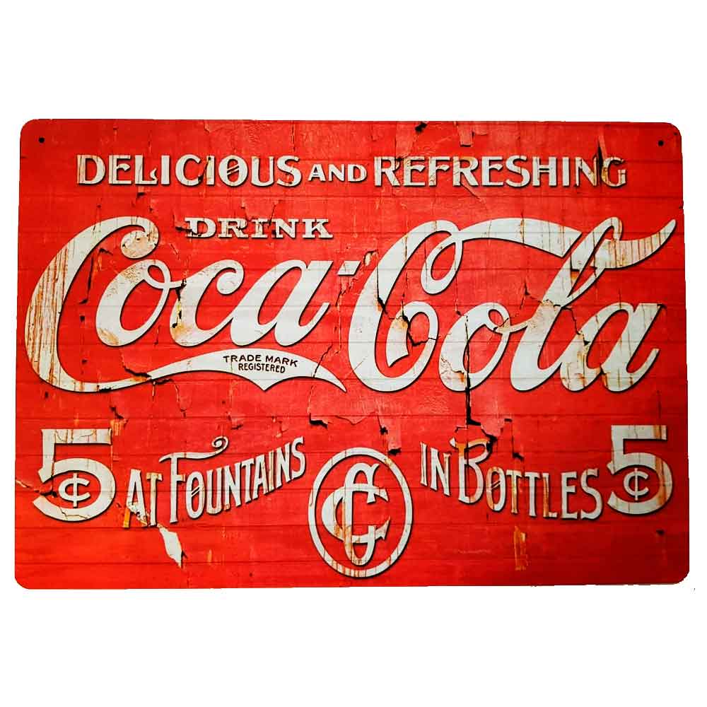 Placa-Decorativa-Mdf-Drink-Coca-Cola-Vermelho---Unica