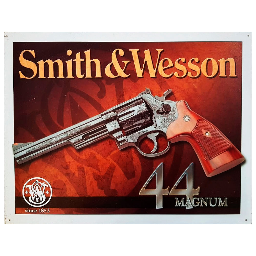 Placa-De-Metal-Smith---Wesson