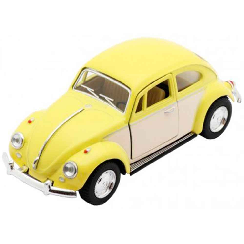 Miniatura-1967-Volkswagen-Fusca-Escala-1-32-Amarelo-Pastel