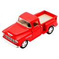 Miniatura-1955-Chevy-Stepside-Pick-up-Escala-1-32-Vermelho