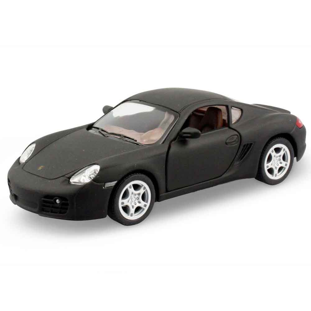 Miniatura-Porsche-Cayman-S-Escala-1-34-Preto