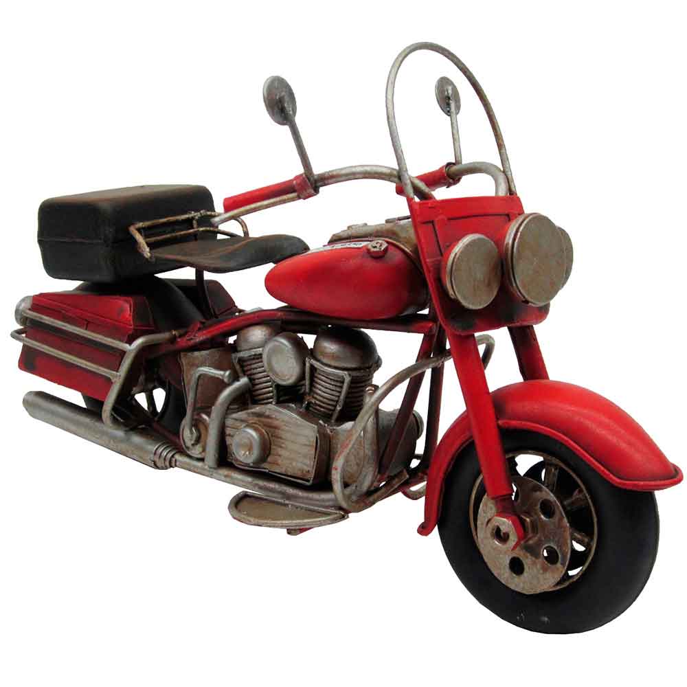 Miniatura-Motocicleta-Vermelha