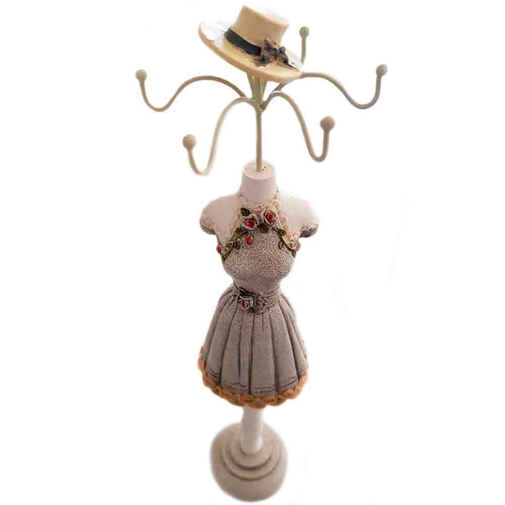 porta-joias-retro-vestido-e-chapeu-bege-floral-resinal-30cm-01