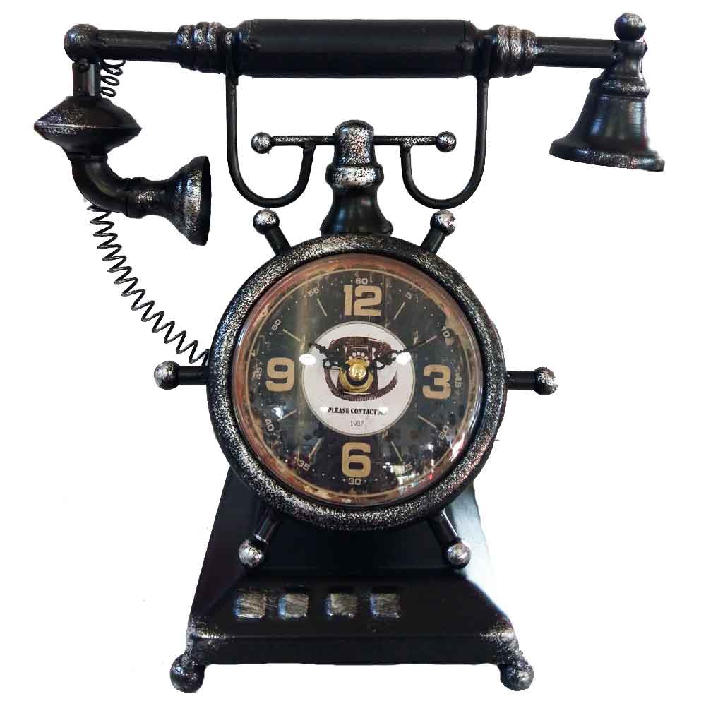 Relogio-De-Mesa-Telefone-Vintage