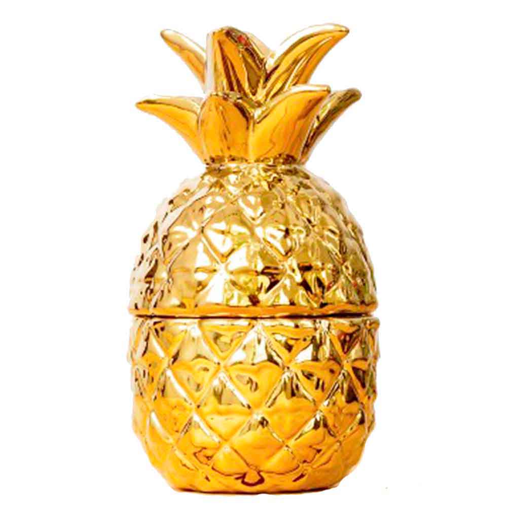 Abacaxi-Decorativo-Baleiro-Dourado