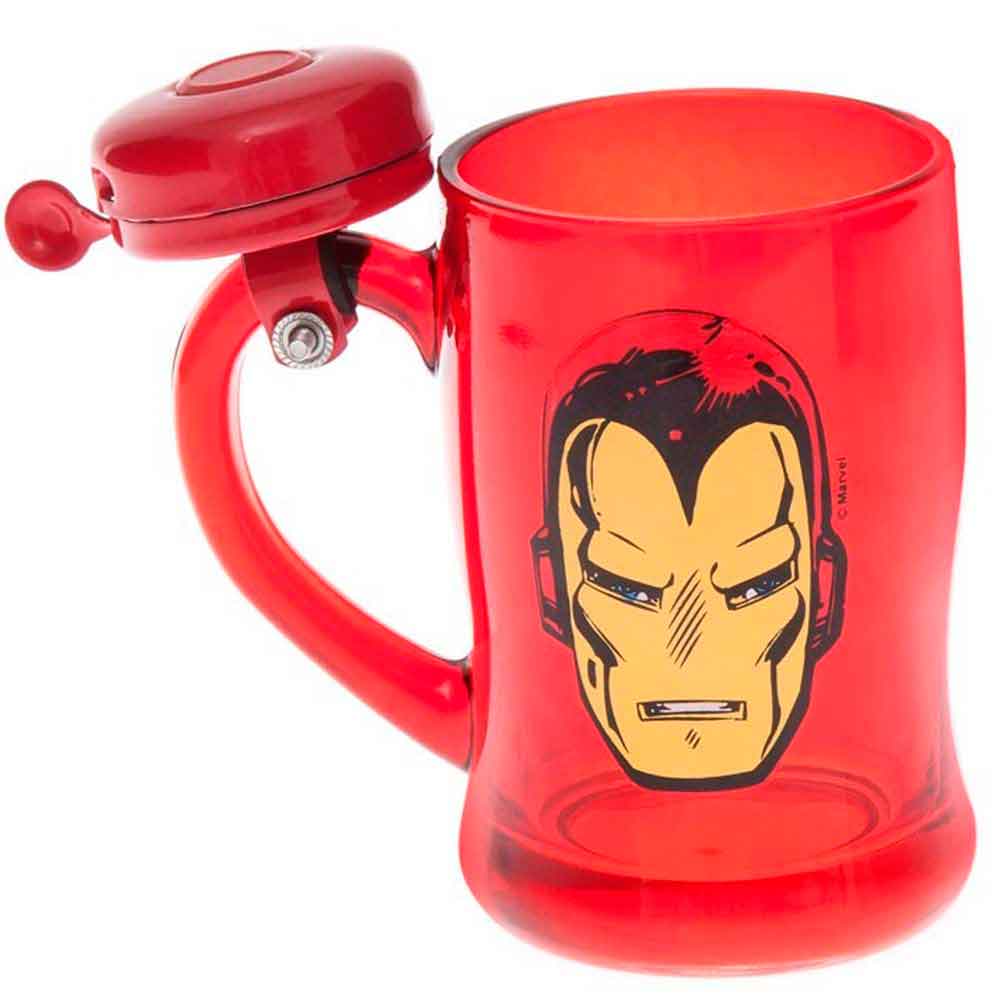 Caneca-Campainha-Marvel-Homem-De-Ferro