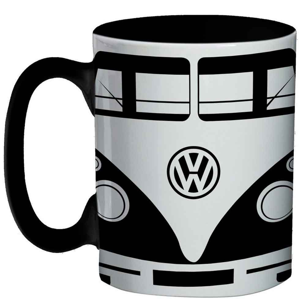 Mini-Caneca-De-Porcelana-Volkswagen-Kombi-Preta-135ml