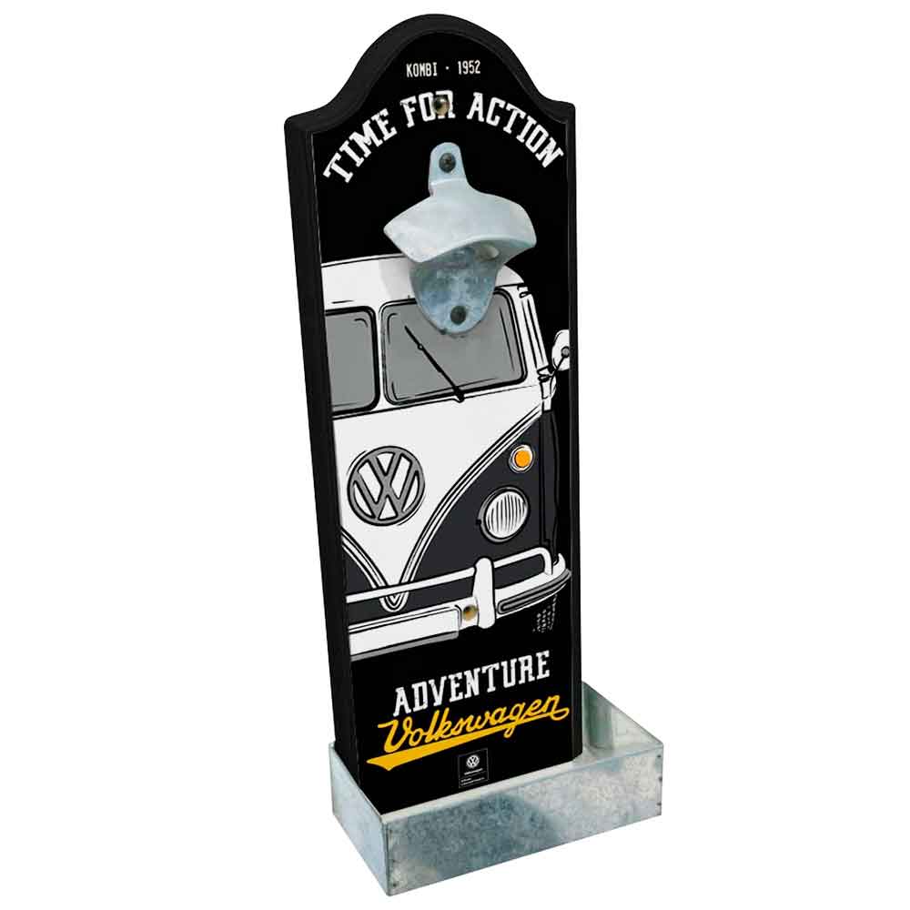 Abridor-De-Garrafas-De-Madeira-Volkswagen-Kombi-Preto