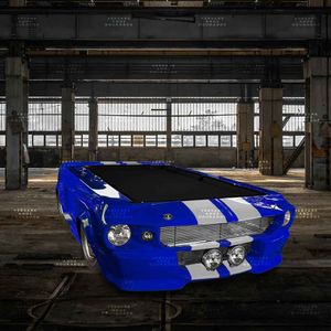 Mesa-de-bilhar-Mustang-Grabber-Blue-----------------------------------------------------------------