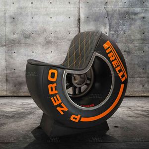 Poltrona-Pneu-F1-Laranja----------------------------------------------------------------------------
